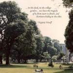 Brighton elms 6/ quotation 8 (Virgina Woolf)