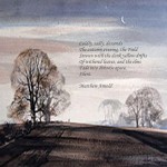 Crescent moon/ quotation 9 (Matthew Arnold)
